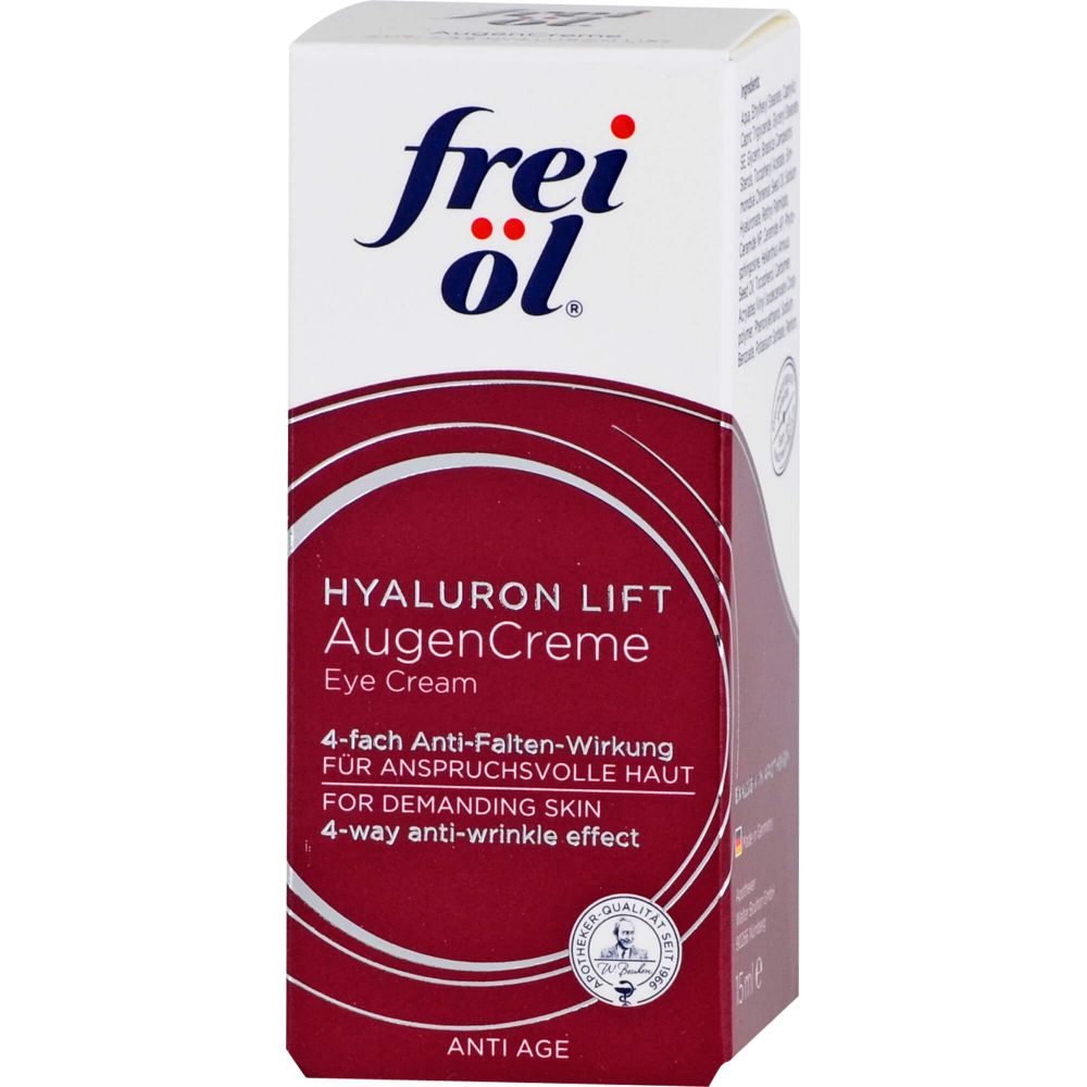 FREI ÖL Anti-Age Hyaluron Lift AugenCreme