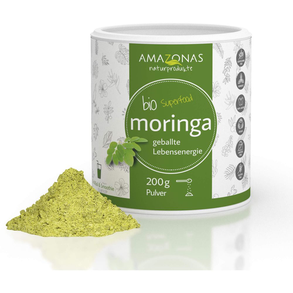 MORINGA 100% Bio Pulver pur