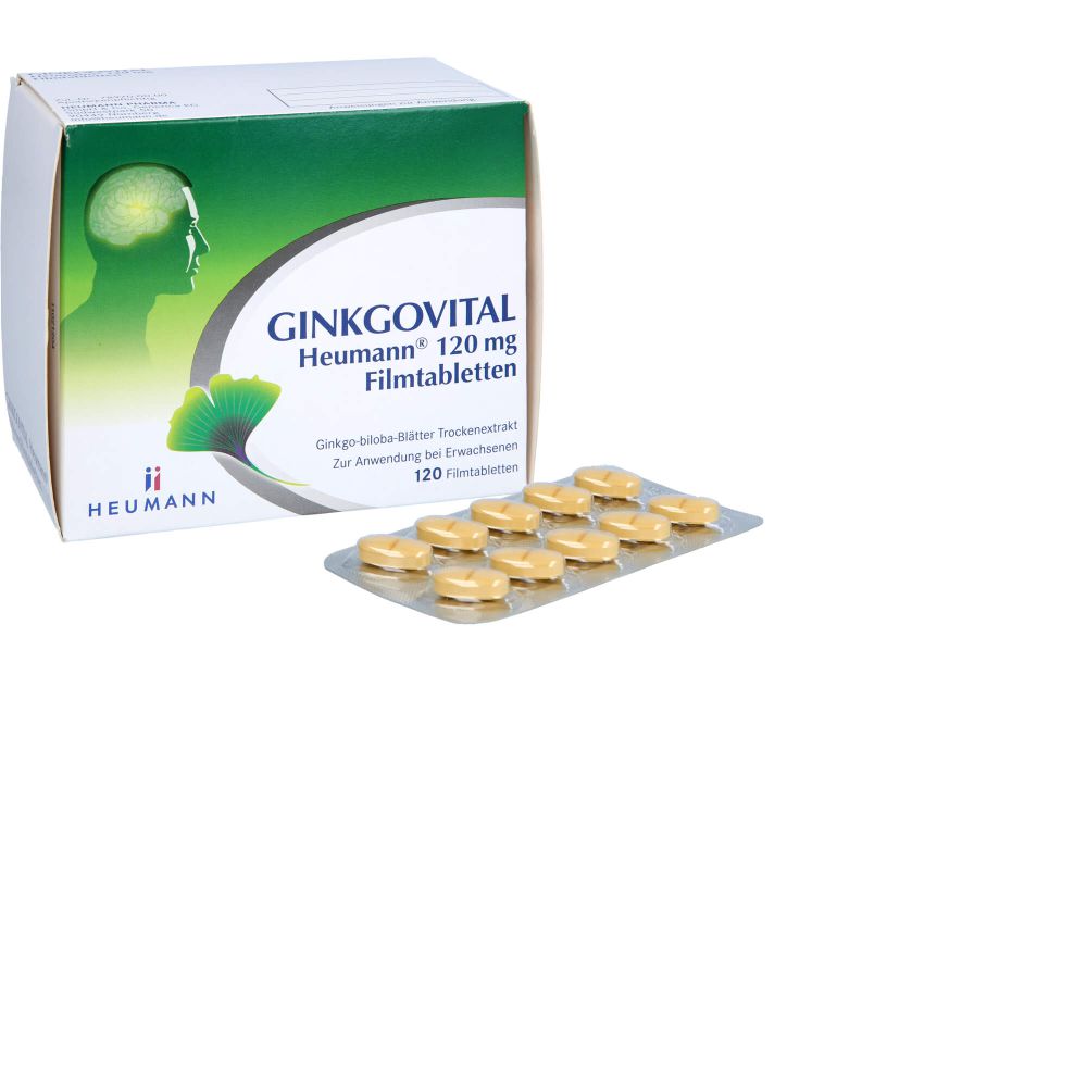 GINKGOVITAL Heumann 120 mg Filmtabletten