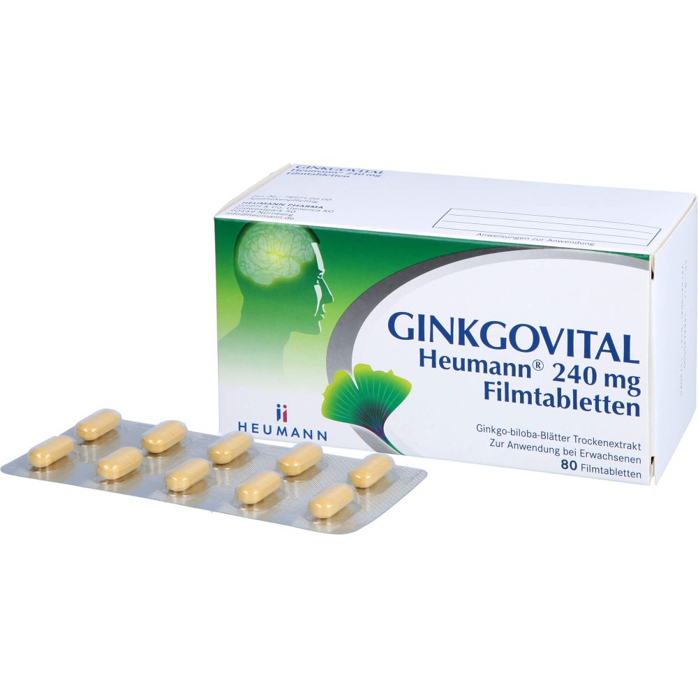 GINKGOVITAL Heumann 240 mg Filmtabletten