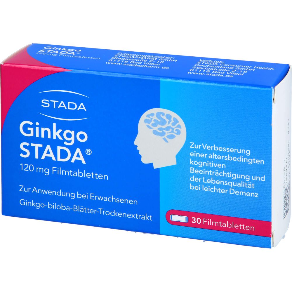 GINKGO STADA 120 mg Filmtabletten