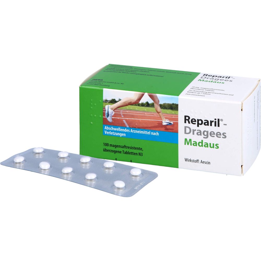 REPARIL-Dragees Madaus magensaftres.Tabletten