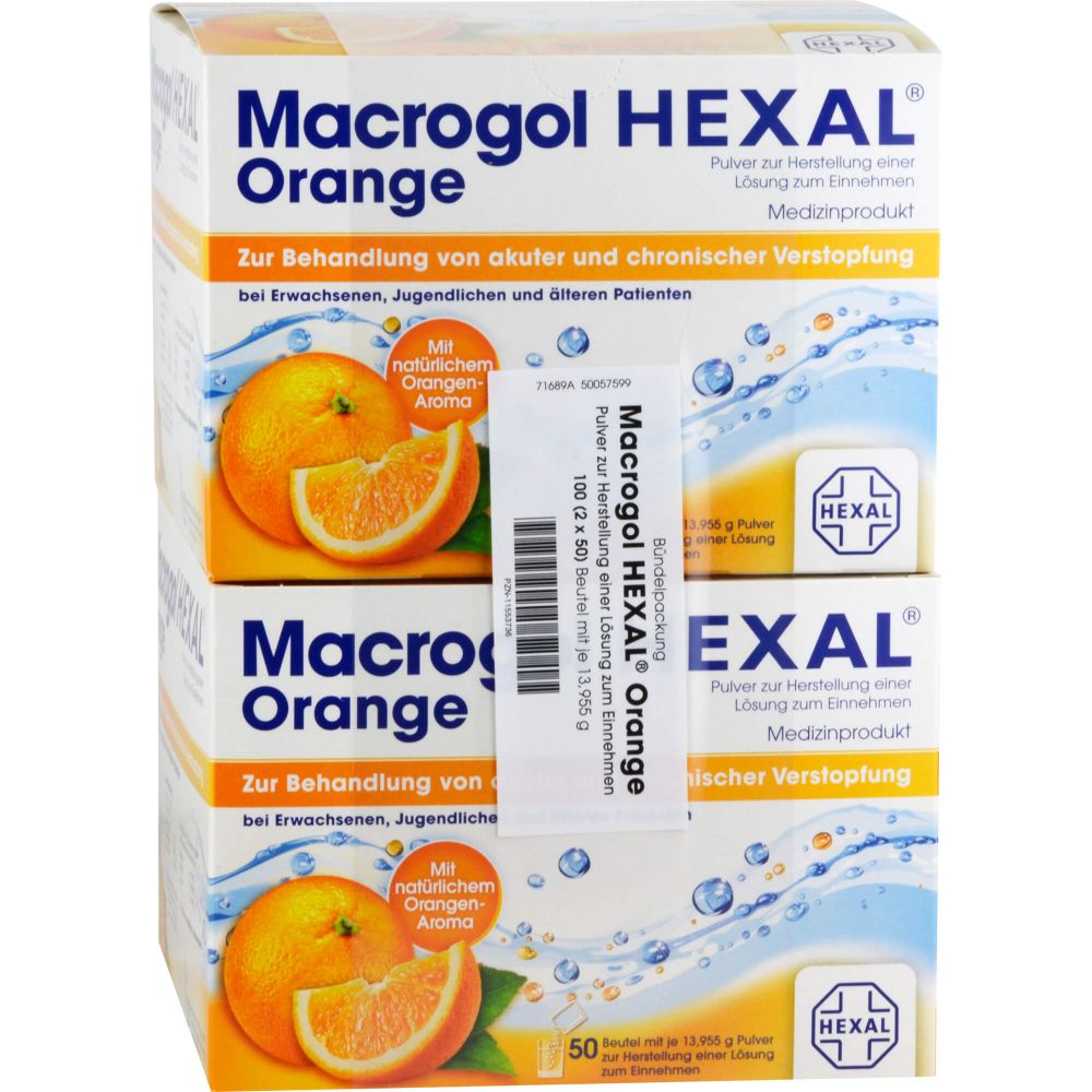 MACROGOL HEXAL Orange Plv.z.Her.e.Lsg.z.Einn.Btl.