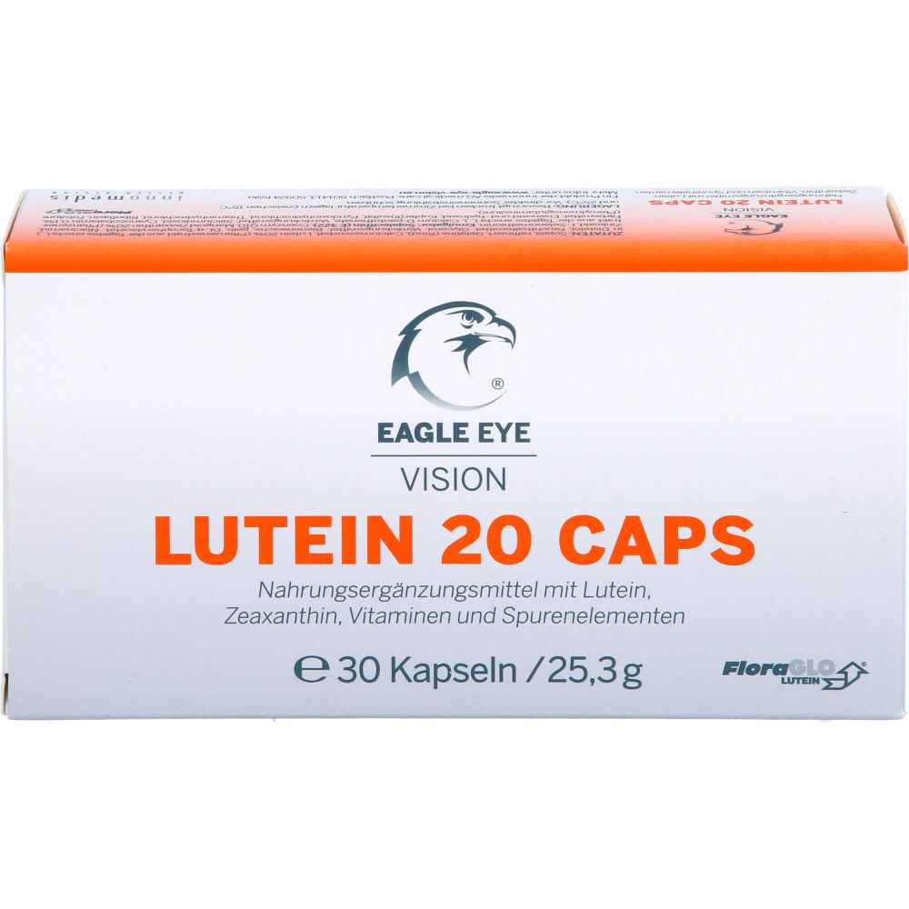 EAGLE EYE Lutein 20 Vision Caps