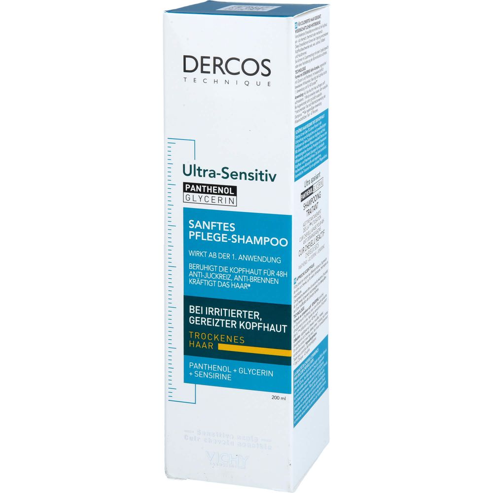 VICHY DERCOS ultra-sensitiv Shampoo trock.Kopfhaut