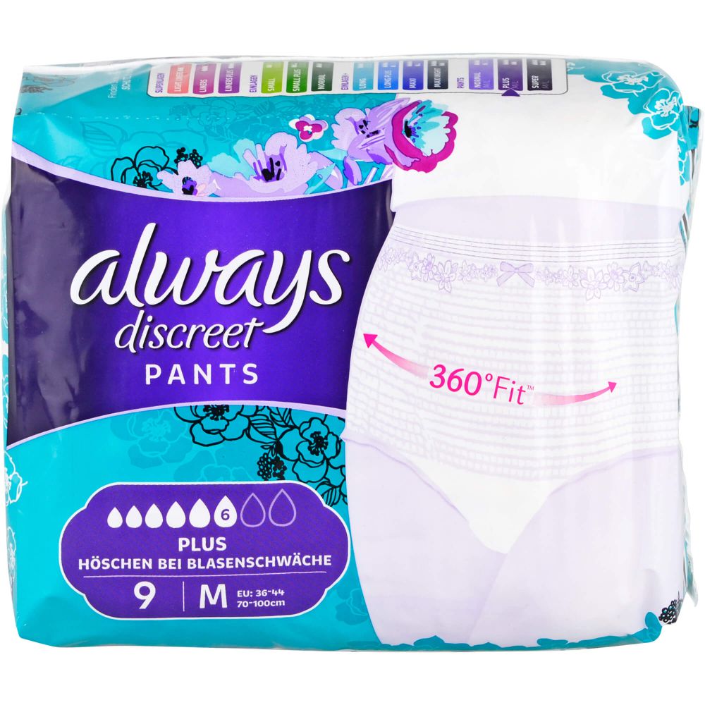 ALWAYS discreet Inkontinenz Pants plus M