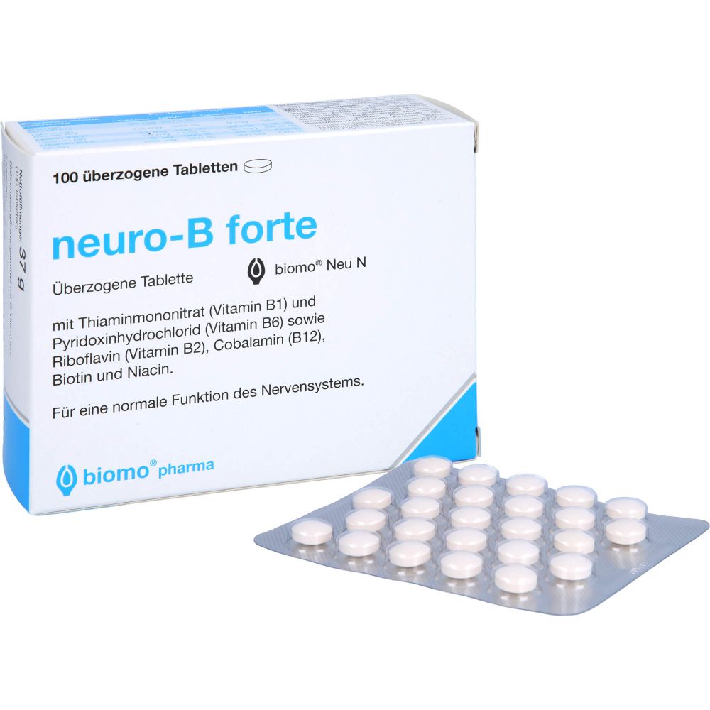 NEURO-B forte biomo Neu überzogene Tabletten