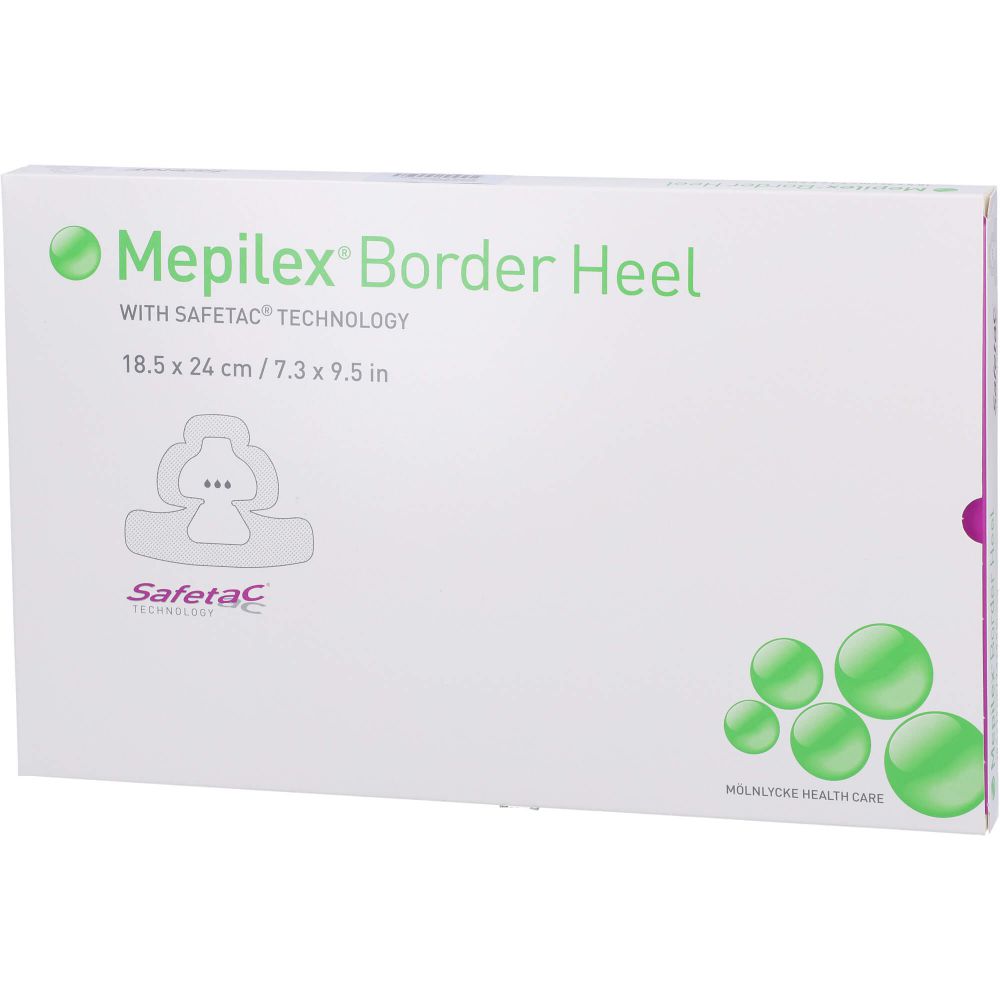 MEPILEX Border Heel Fersenverb.haft.18,5x24 cm