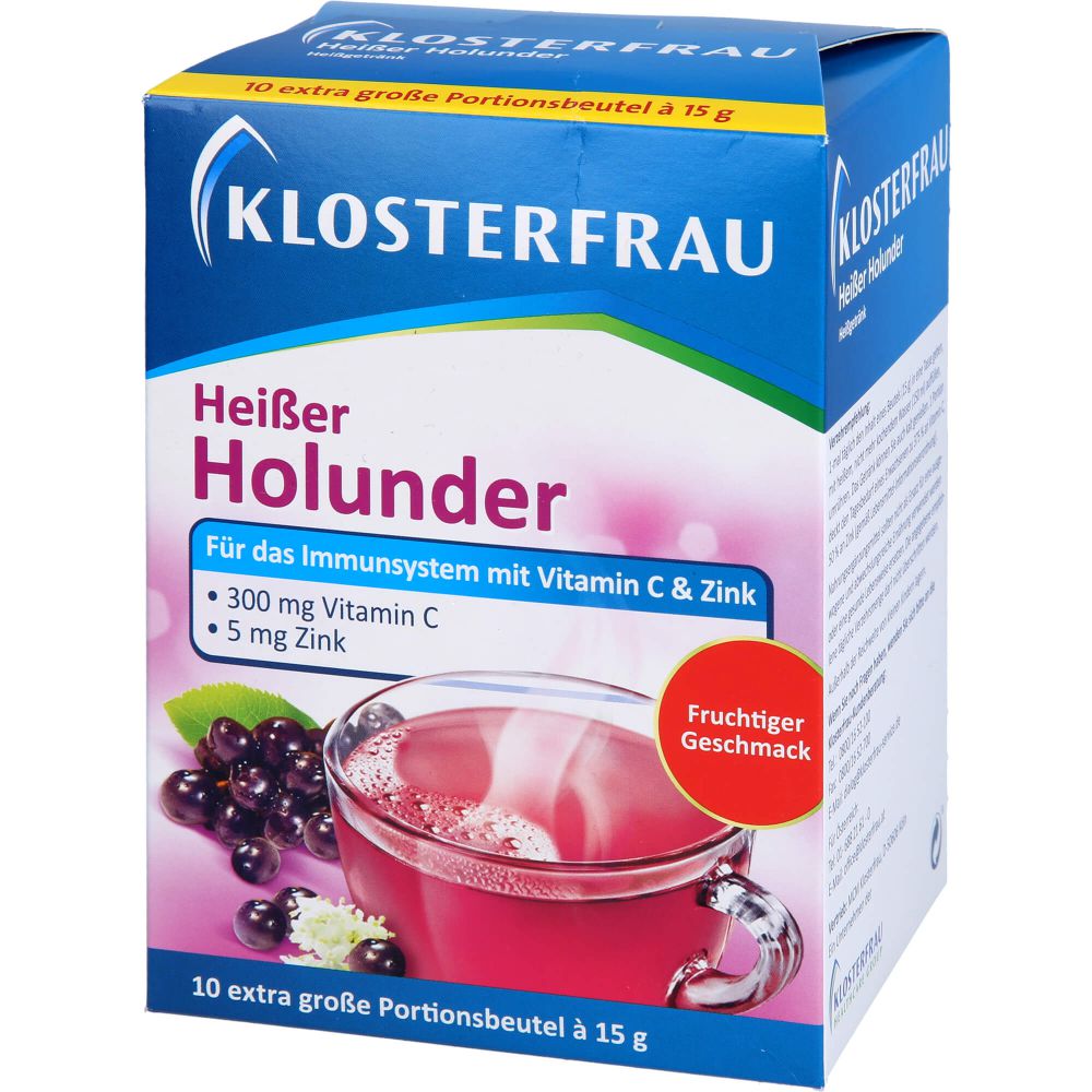 KLOSTERFRAU Broncholind heißer Holunder Granulat