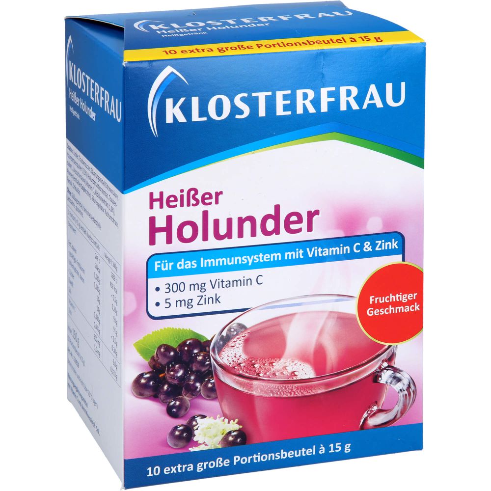 KLOSTERFRAU Broncholind heißer Holunder Granulat