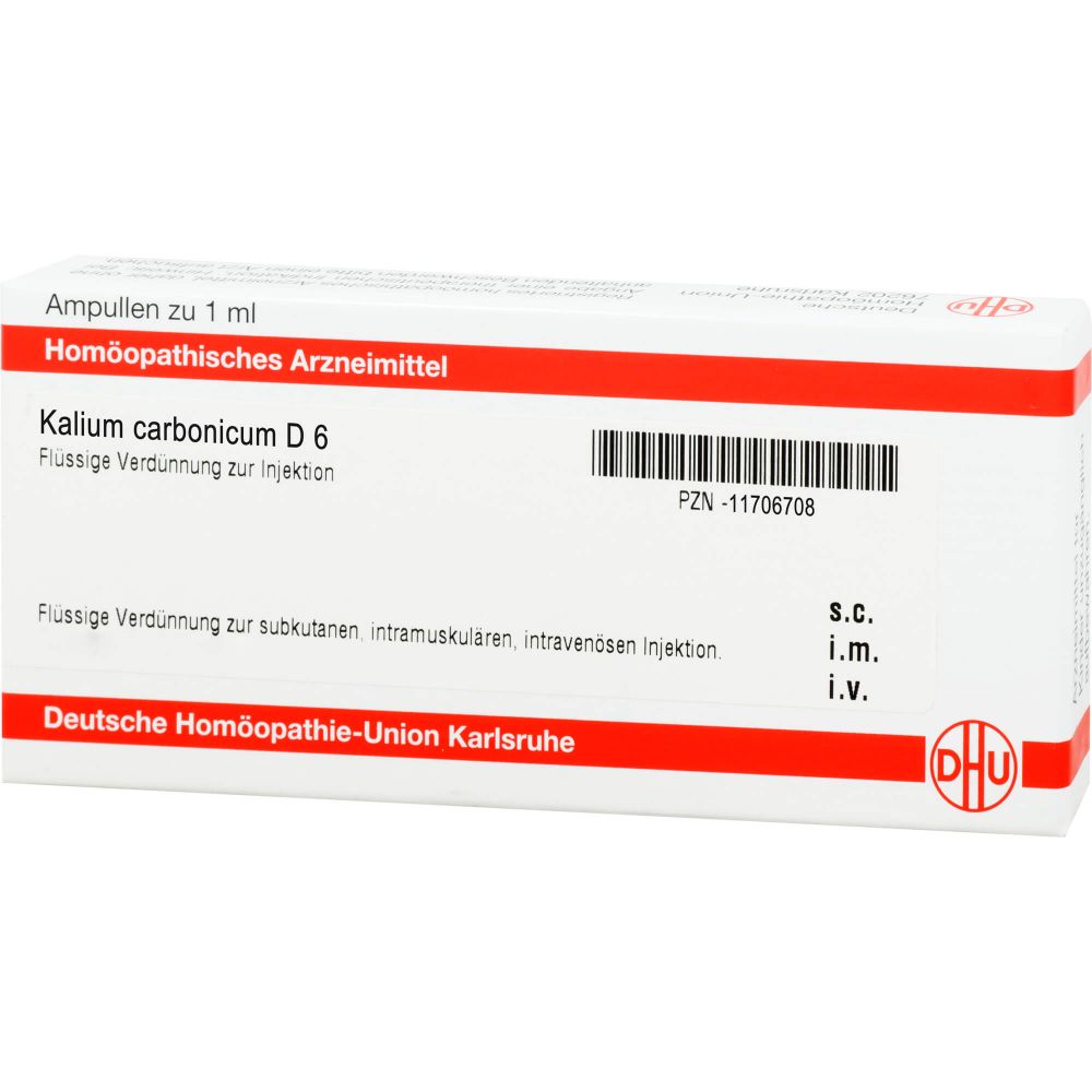 Kalium Carbonicum D 6 Ampullen 8 ml 8 ml