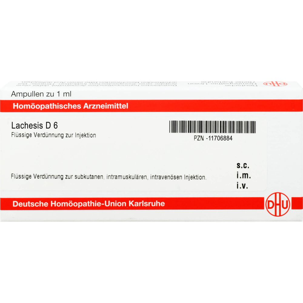 LACHESIS D 6 Ampullen