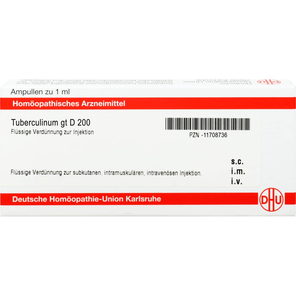 TUBERCULINUM GT D 200 Ampullen