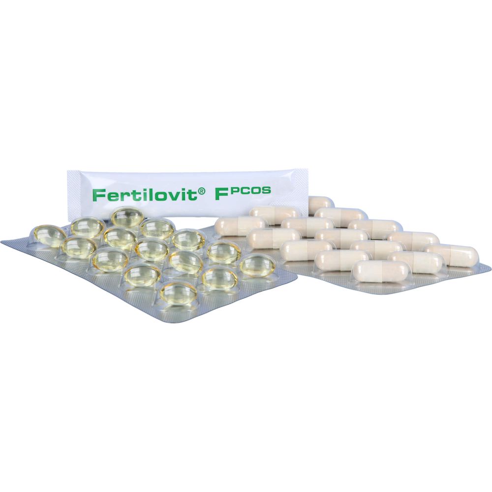 FERTILOVIT F PCOS 60 Kapseln+30 Pulver-Sticks