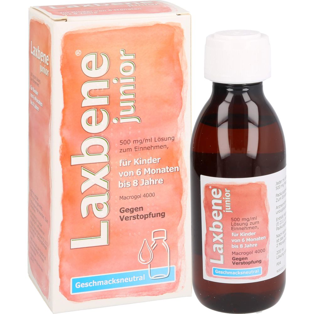 LAXBENE junior 500 mg/ml Lsg.z.Einnehmen Kdr.6M-8J