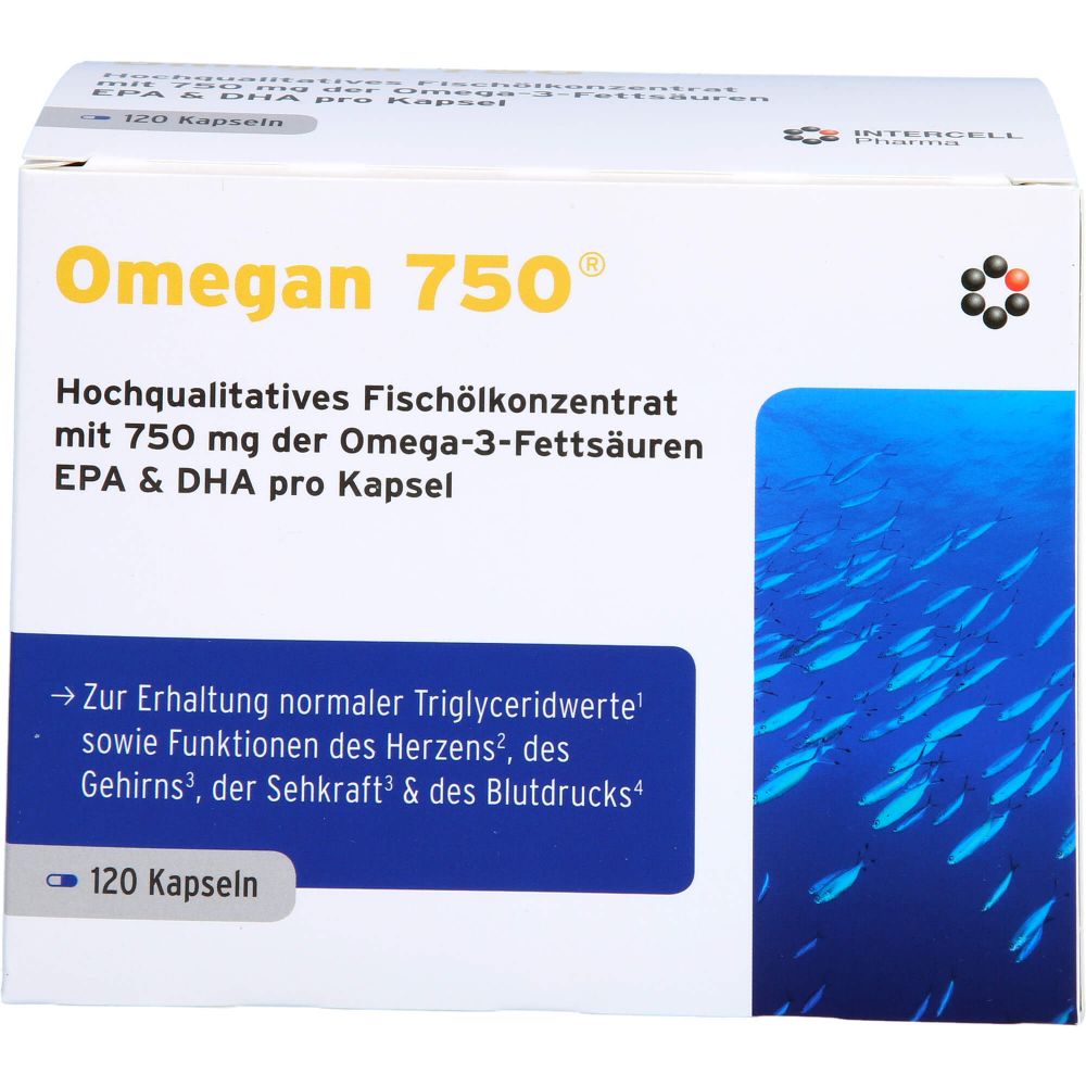 Omegan 750 Weichkapseln 120 St 120 St