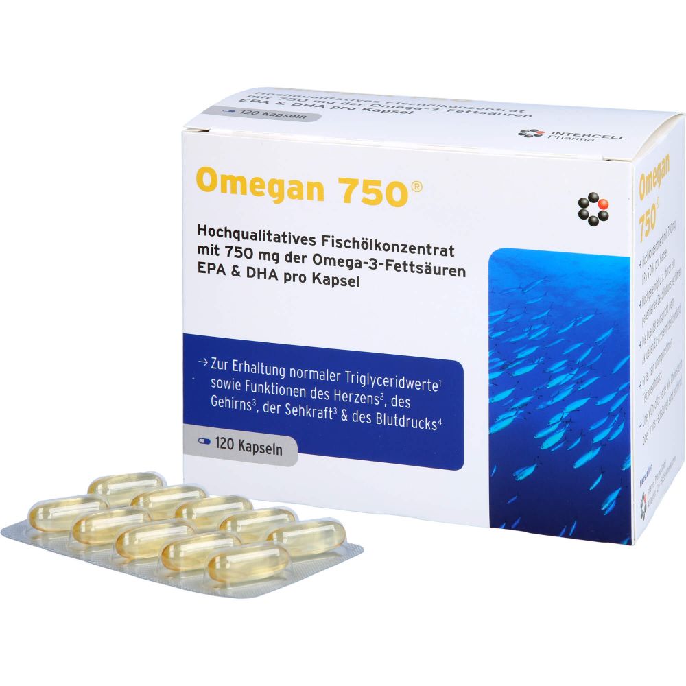 Omegan 750 Weichkapseln 120 St 120 St