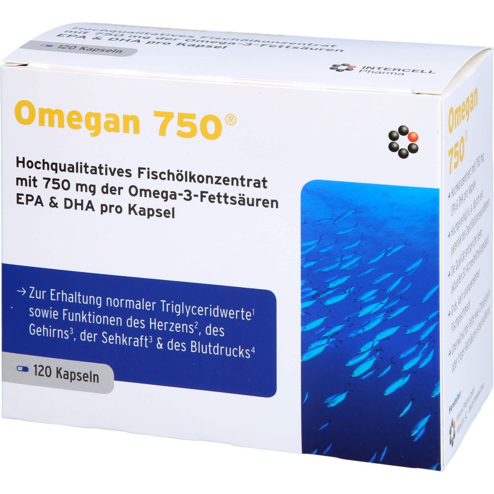 Omegan 750 Weichkapseln 120 St 120 St