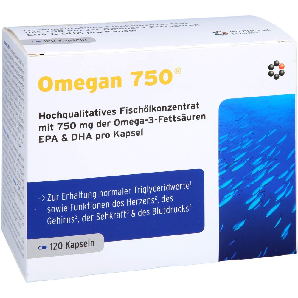 Omegan 750 Weichkapseln 120 St 120 St