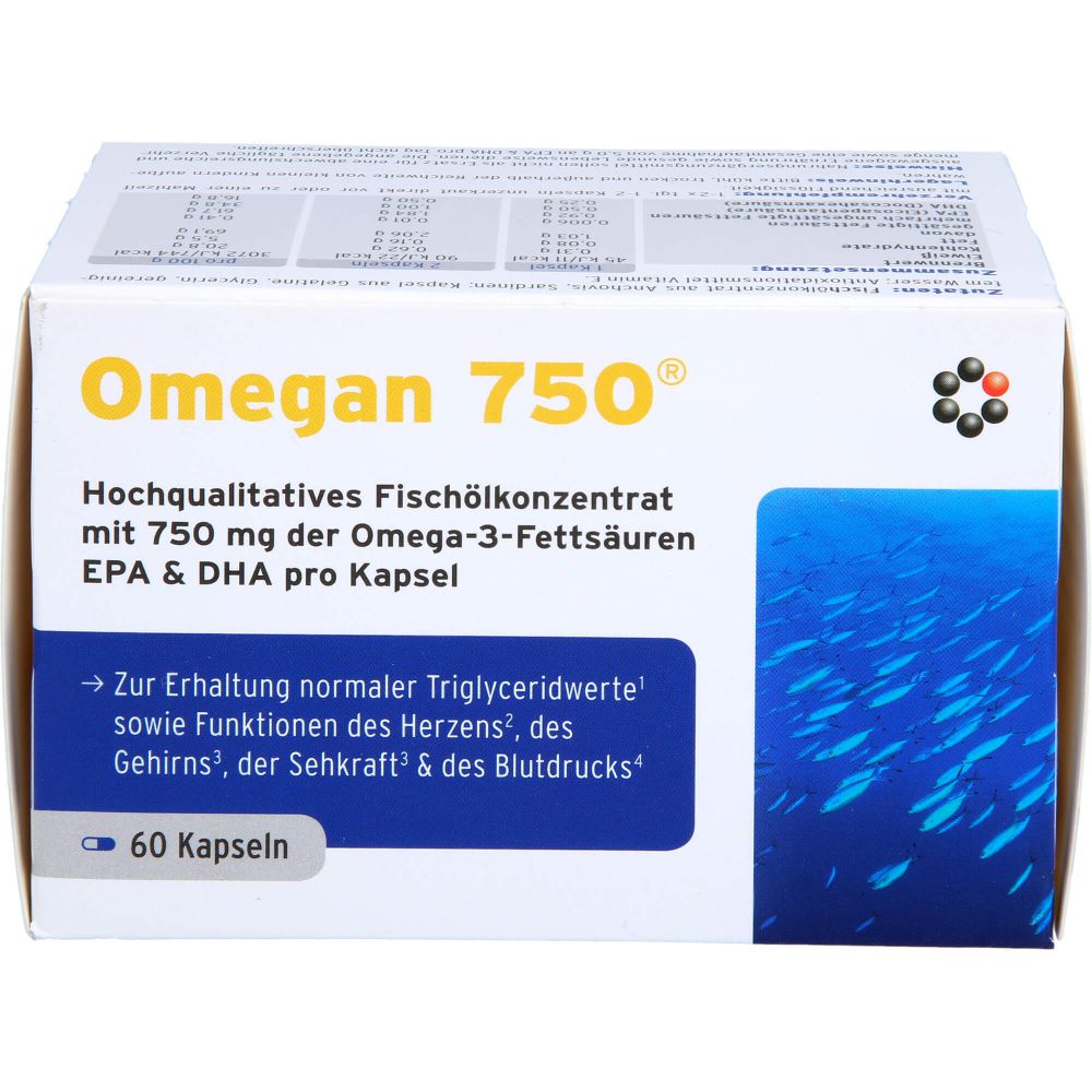 Omegan 750 Weichkapseln 60 St 60 St