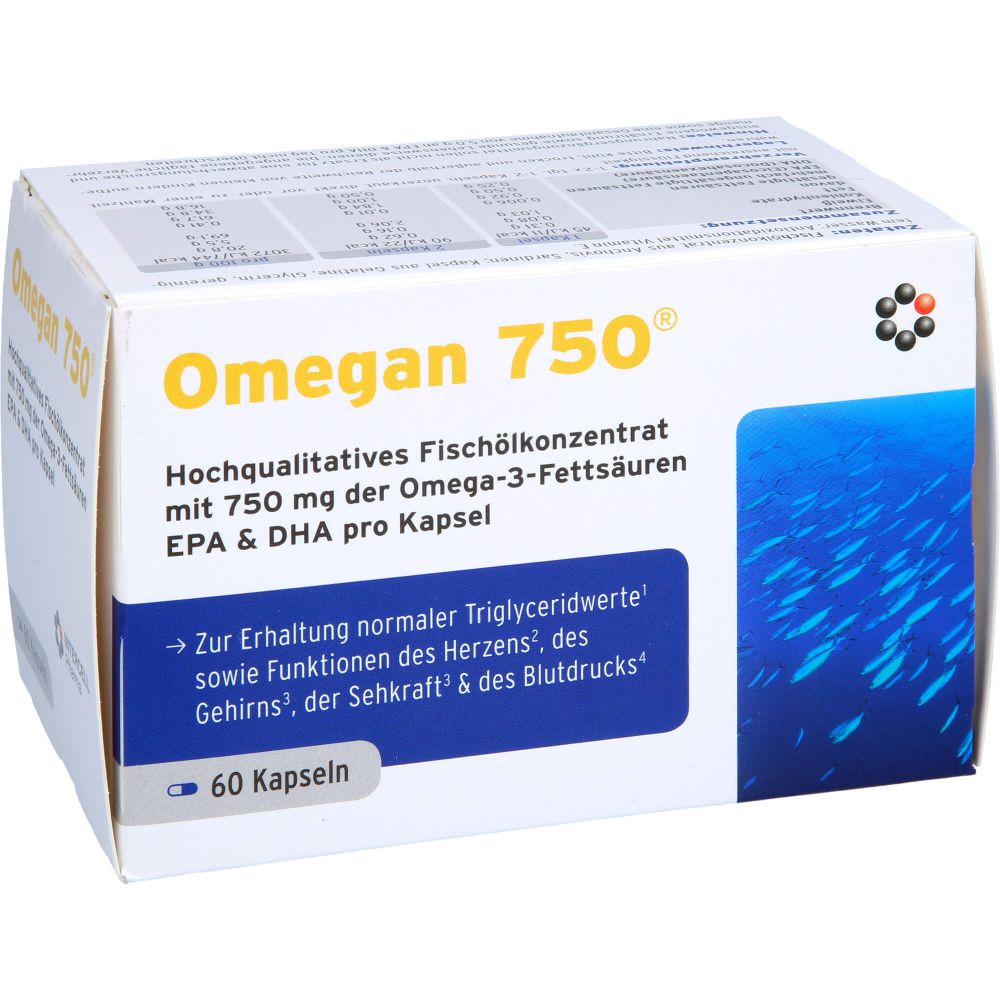 Omegan 750 Weichkapseln 60 St 60 St