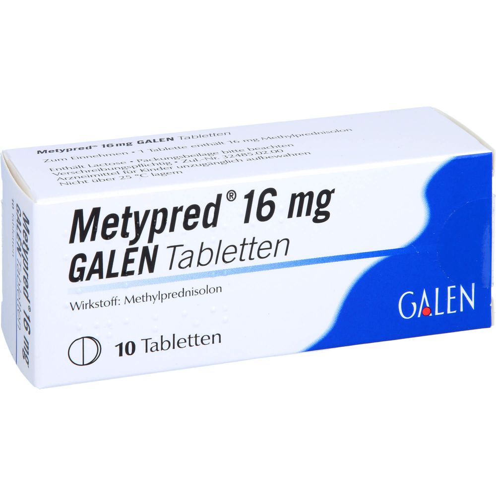 METYPRED 16 mg GALEN Tabletten