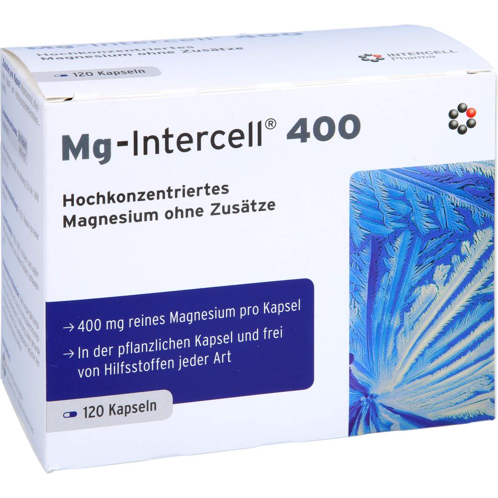 Mg-Intercell 400 Kapseln 120 St