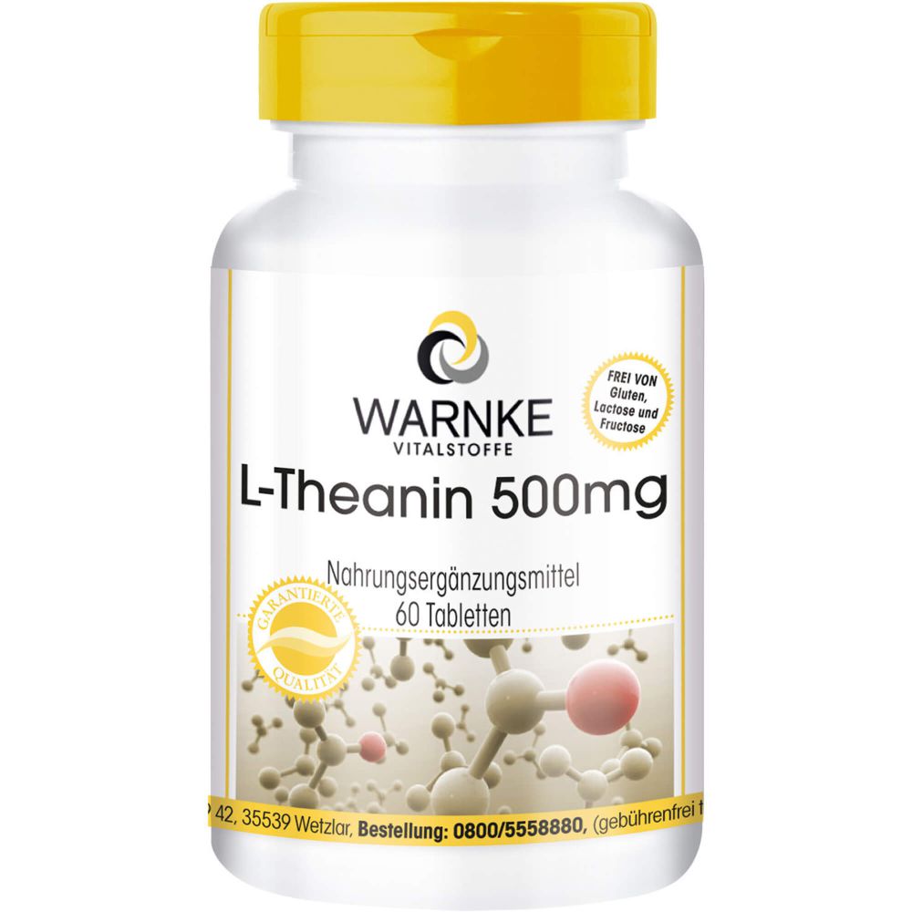 L-Theanin 500 mg Tabletten 60 St