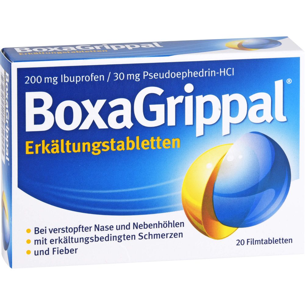 Boxagrippal Erkältungstabletten 200 mg/30 mg Fta 20 St