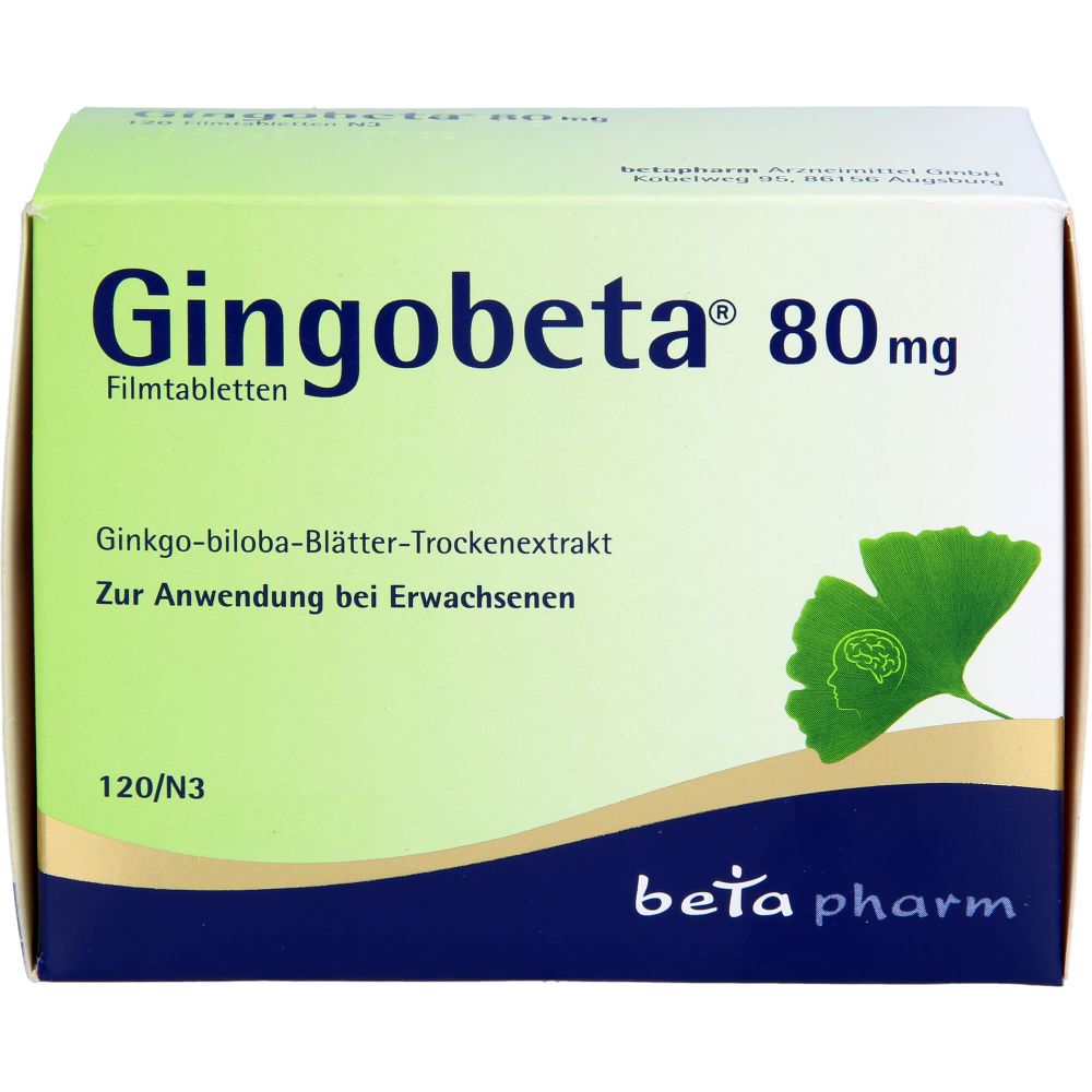 GINGOBETA 80 mg Filmtabletten