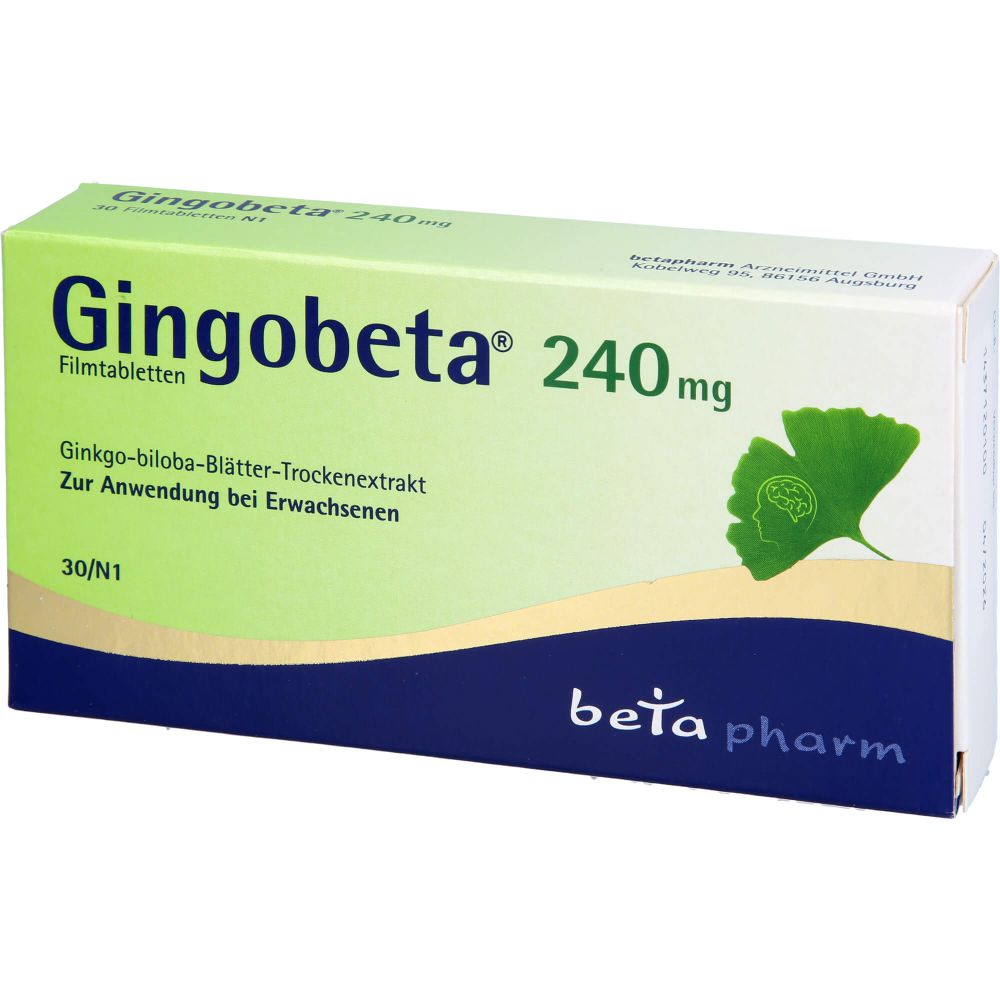 GINGOBETA 240 mg Filmtabletten