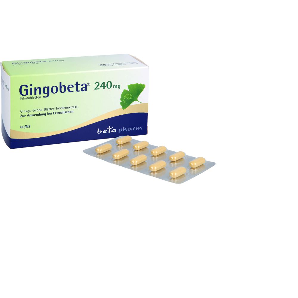 GINGOBETA 240 mg Filmtabletten