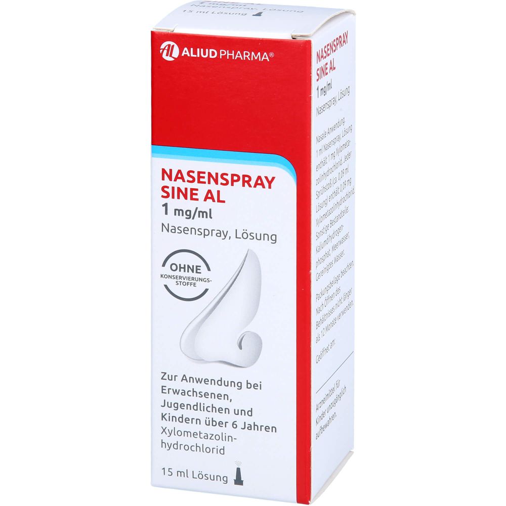 NASENSPRAY sine AL 1 mg/ml Nasenspray