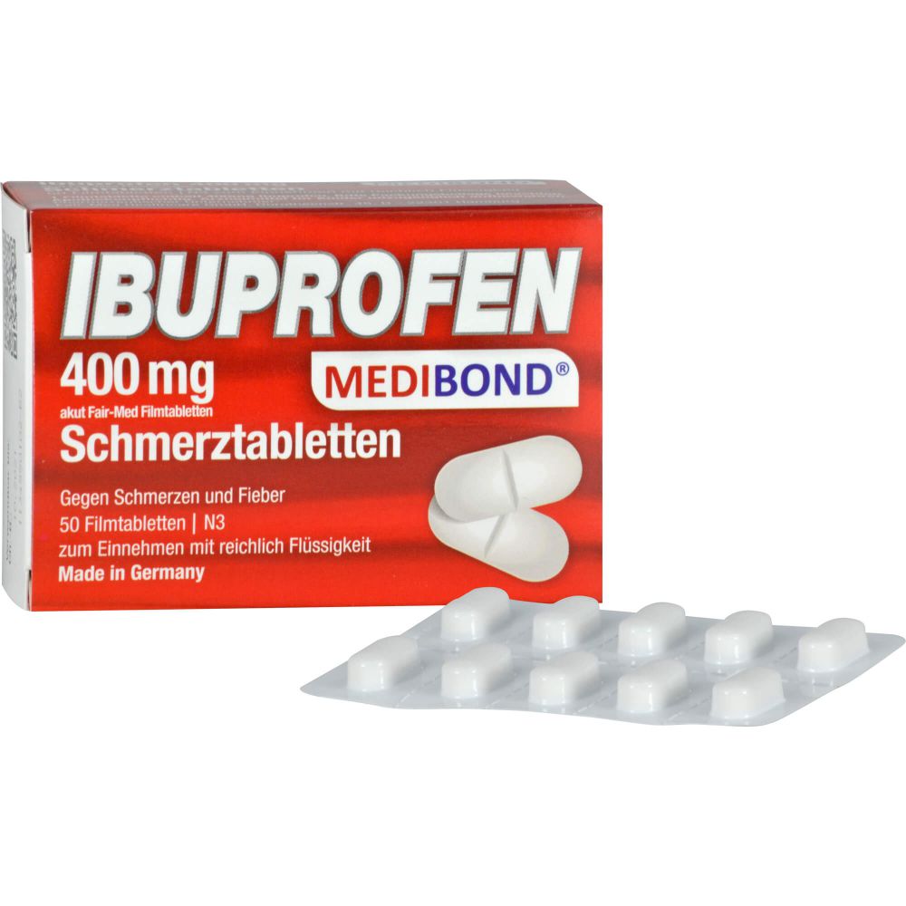 IBUPROFEN 400 mg Medibond Schmerztabletten