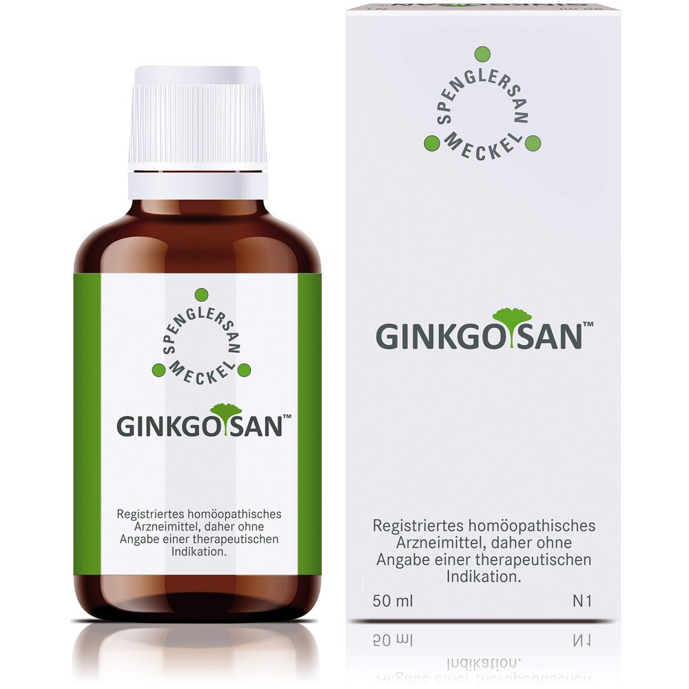 Ginkgosan Tropfen 200 ml Pflanzliches Präparat Mentale Leistungsfähigkeit Durchblutung Heilpflanzen & Wildkräuter