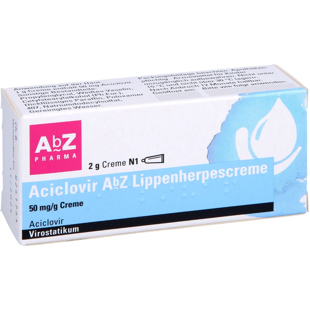 ACICLOVIR AbZ Lippenherpescreme