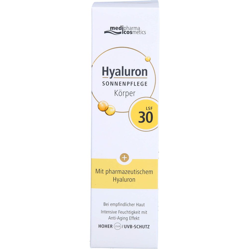 HYALURON SONNENPFLEGE Körper Creme LSF 30