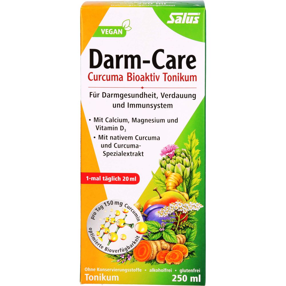 Darm-Care Curcuma Bioaktiv Tonikum Salus 250 ml