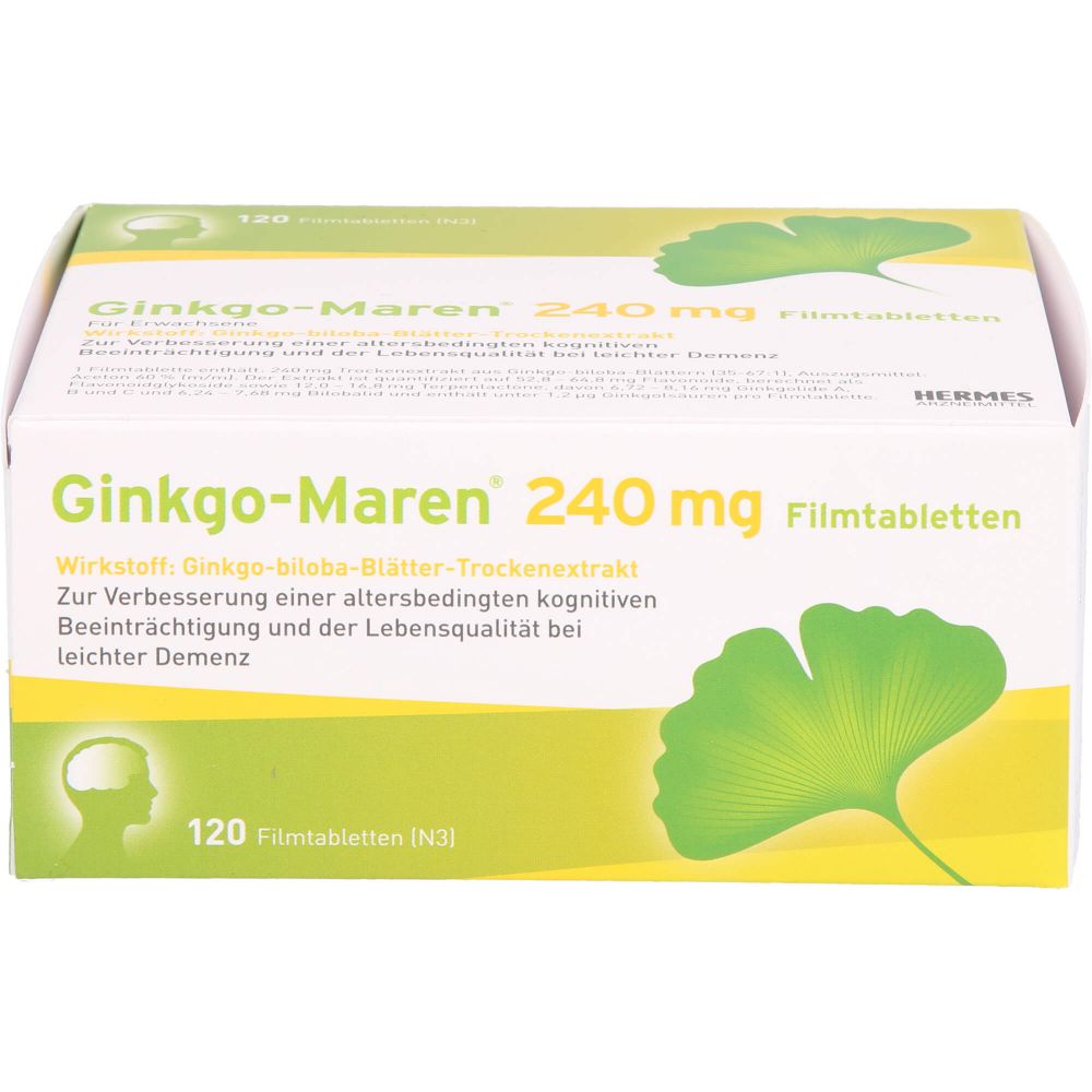 GINKGO-MAREN 240 mg Filmtabletten