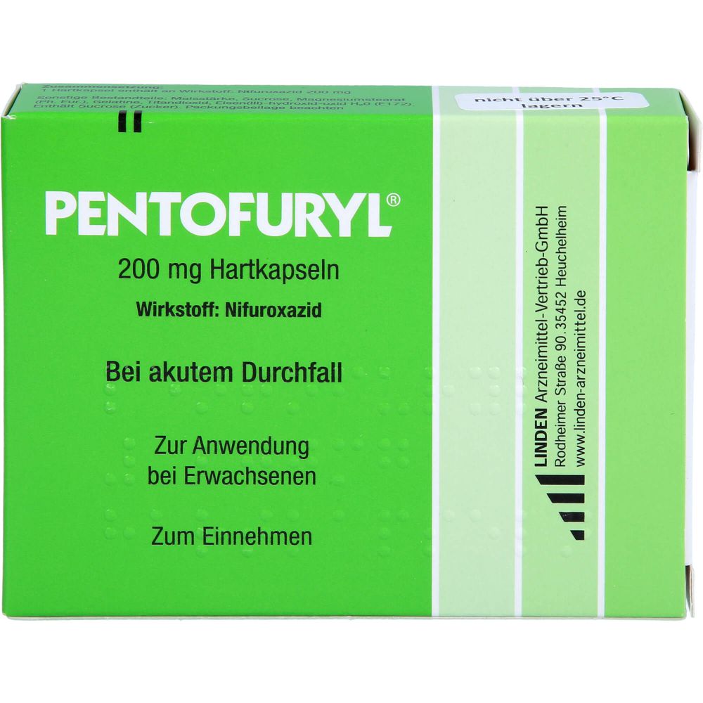 Pentofuryl 200 mg Hartkapseln 12 St