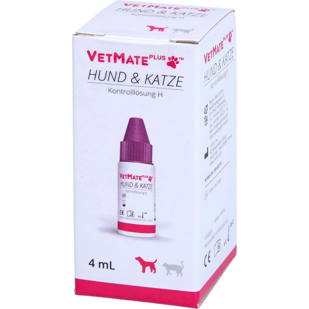 VETMATE PLUS Kontrolllsg.H f.BZ-Messger.Hund+Katze