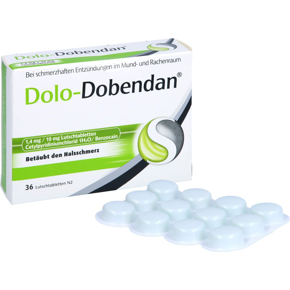 DOLO-DOBENDAN 1,4 mg/10 mg Lutschtabletten