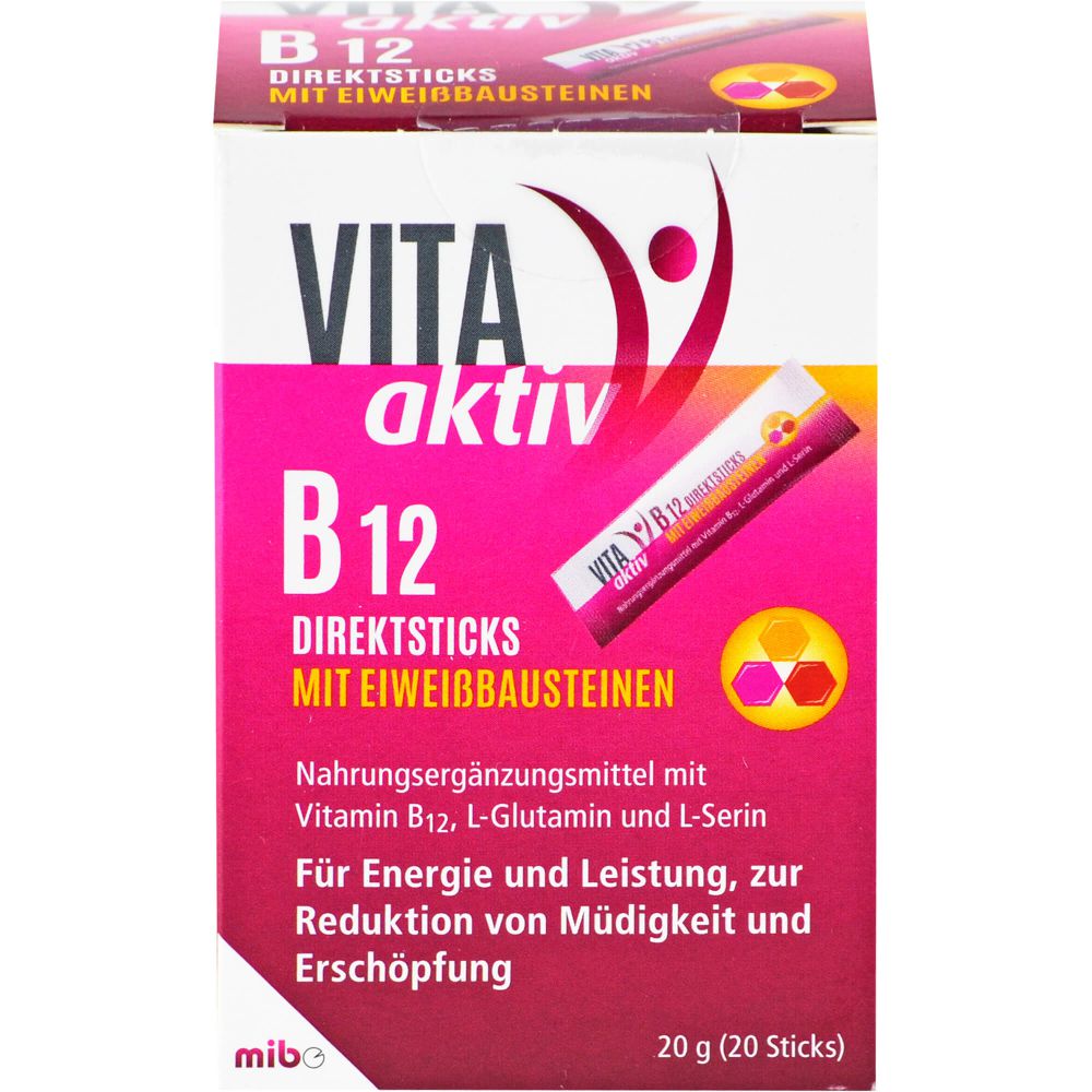 VITA AKTIV B12 Direktsticks mit Eiweißbausteinen