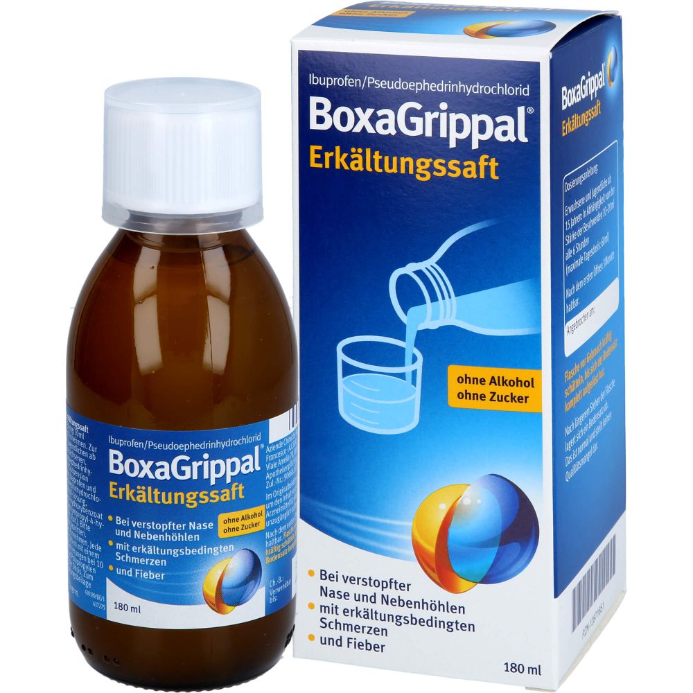 BOXAGRIPPAL - sirop impotriva racelii