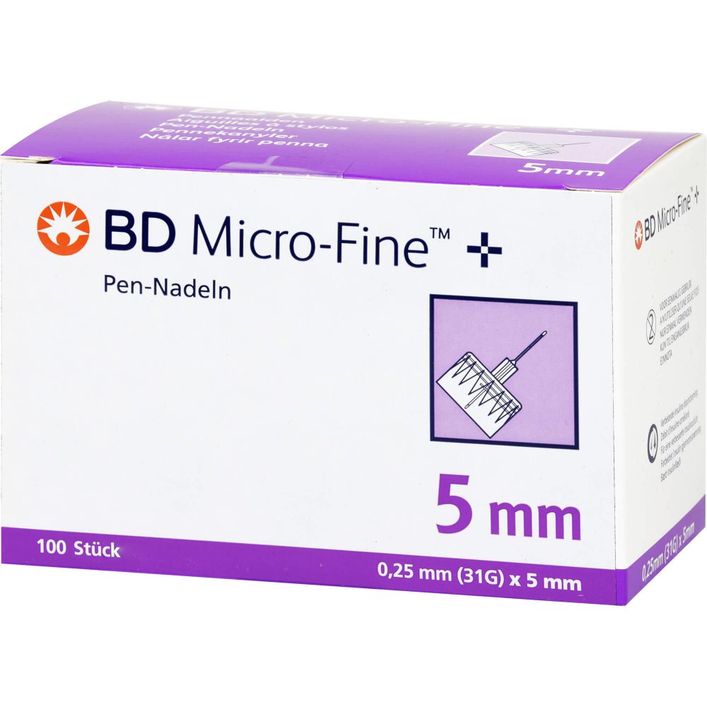 BD MICRO-FINE+ Pen-Nadeln 0,25x5 mm 31 G