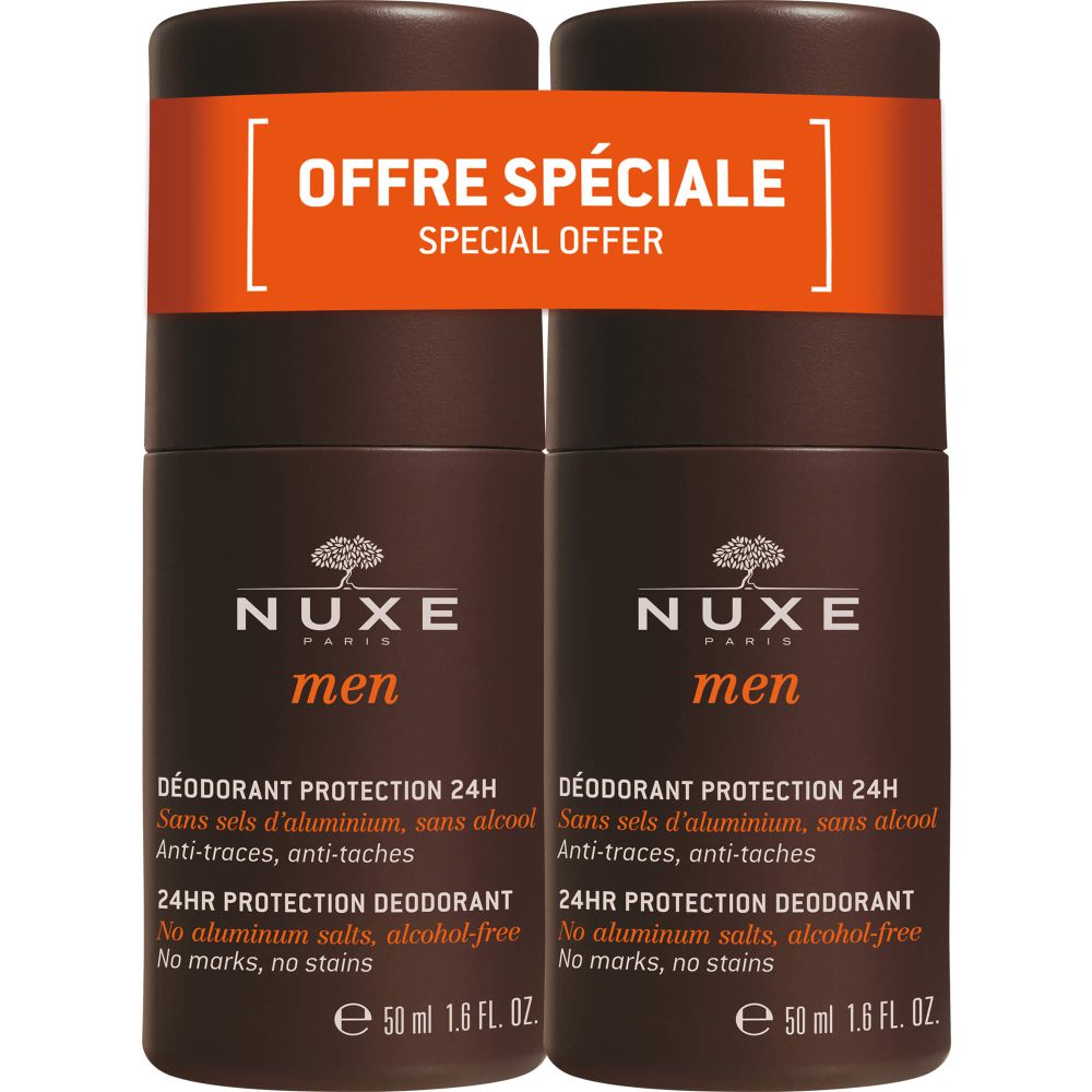 NUXE Men Deodorant Protection 24h Duo