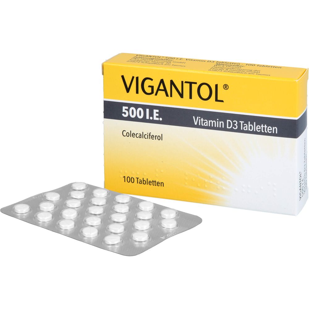 VIGANTOL 500 I.E. Vitamin D3 Tabletten