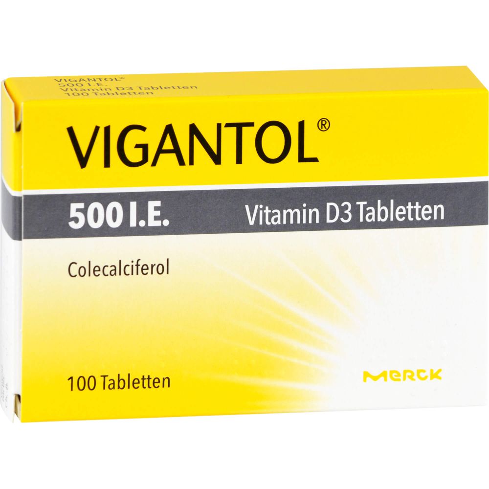 VIGANTOL 500 I.E. Vitamine D3-tabletten