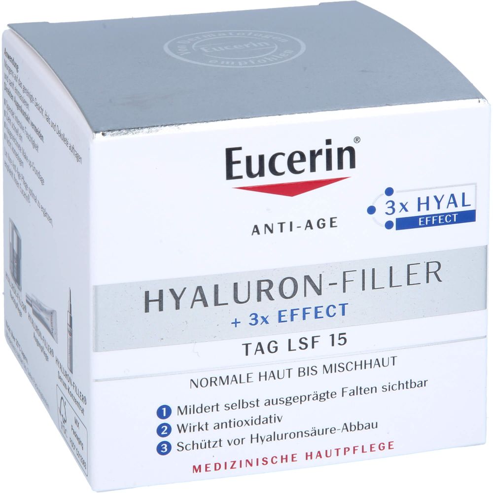 EUCERIN Anti-Age Hyaluron-Filler Tag norm.+Mischh.