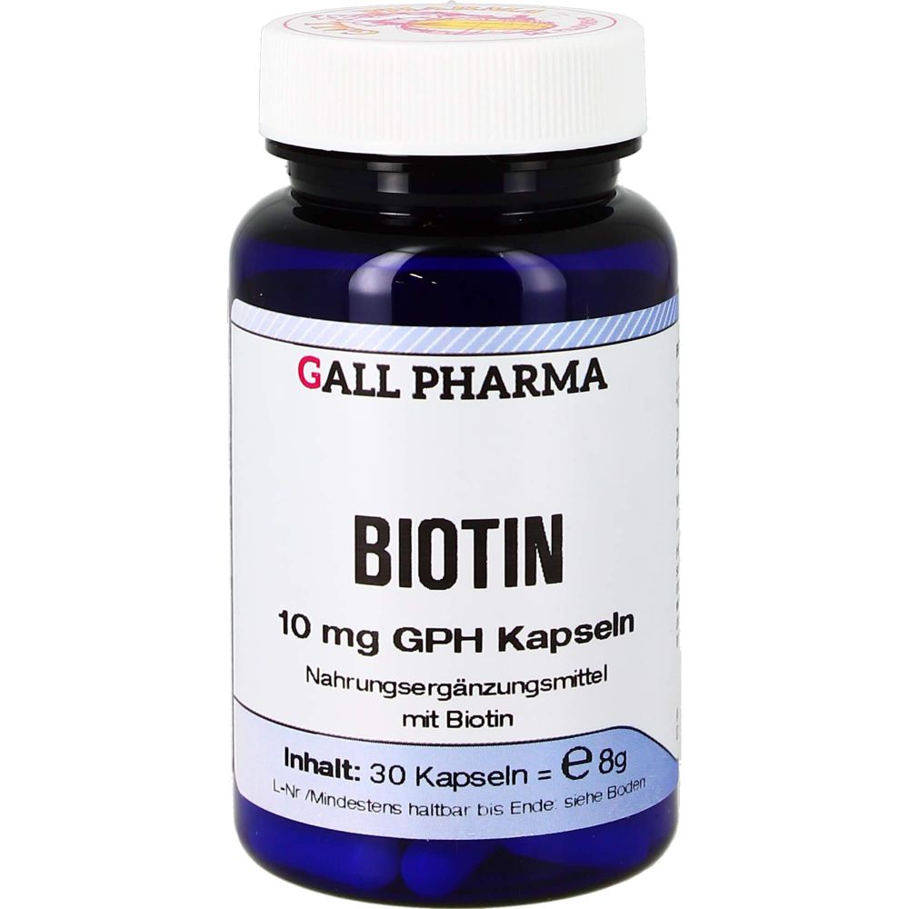 BIOTIN 10 mg GPH Kapseln